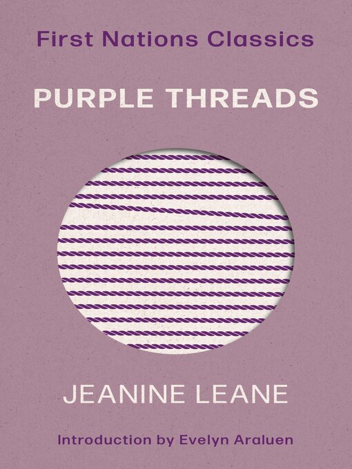 Title details for Purple Threads by Jeanine Leane - Available